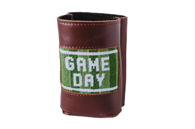 Game Day Needlepoint Can Cooler